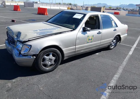 1997 Mercedes-Benz S 320 Base Swb z USA, uszkodzony, nr VIN WDBGA32G7VA350460